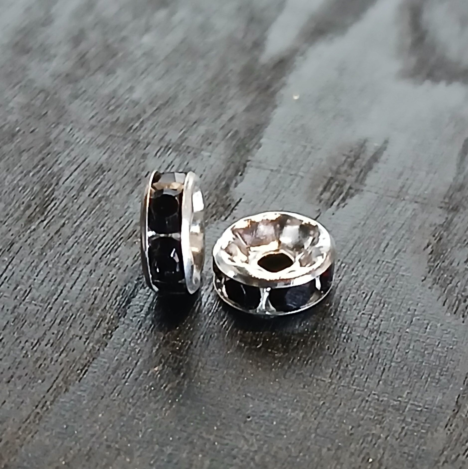 espaceurs strass noir