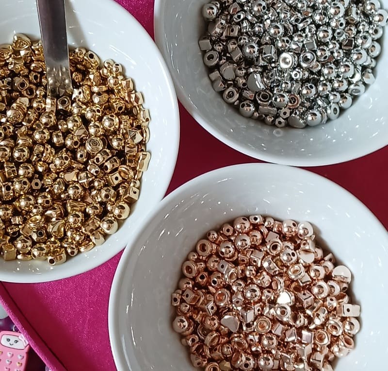 perles d'espacement