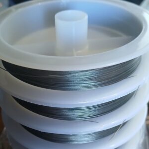 Bobine de Fil Acier Inoxydable – 0,3 mm – 50 m