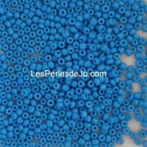 rocaille 2 mm bleu clair