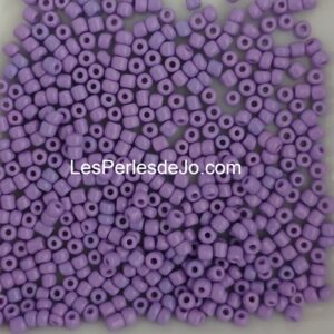 rocaille 2 mm violet