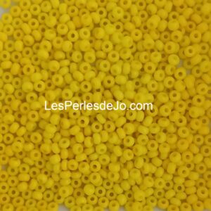 rocaille 2 mm jaune