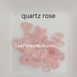 chips quartz rose