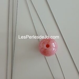 lot de 5 aiguilles pliables grand oeil acier
