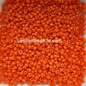 rocaille 2 mm orange foncé