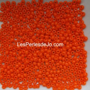 rocaille 2 mm orange