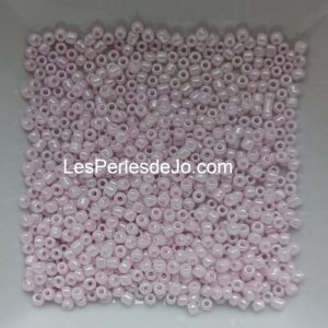 rocaille 2 mm rose clair
