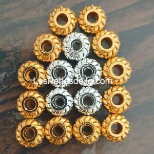 perles entretoise rondes