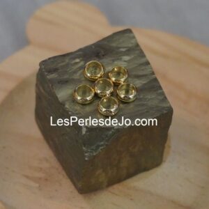 cadres de perles plaqué or 24k