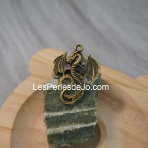 pendentif dragon bronze
