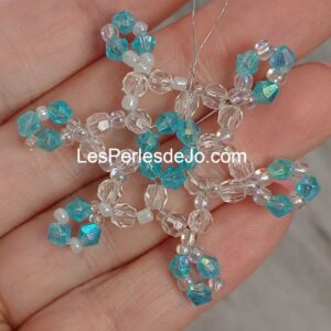 Flocon de neige en perles