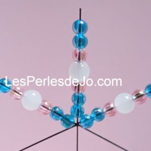 Etoile de Noël + Perles acryliques