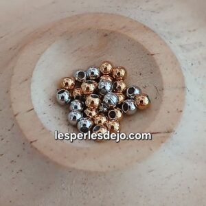 Perles d’espacement en acier inoxydable 304 –3 mm