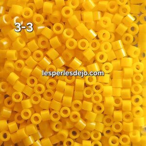 jaune - perles calibrées 1,6mm