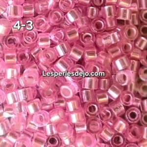 rose3- perles calibrées 2mm