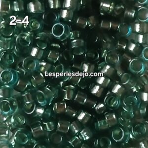 Vert - perles calibrées - env. 2mm - ref: 2-4