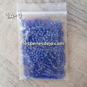 Bleu - perles calibrées - env. 2mm - ref: 1a-1