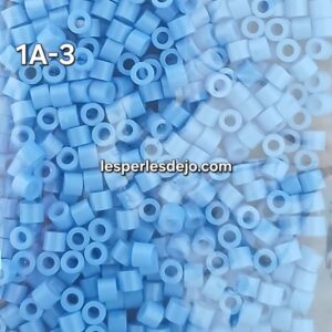 Bleu - perles calibrées - env. 2mm - ref: 1a-3