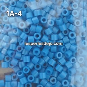Bleu - perles calibrées - env. 2mm - ref: 1a-1