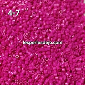 rose4-7- perles calibrées 2mm