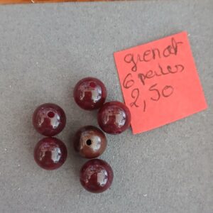 6 grenat - 8 mm