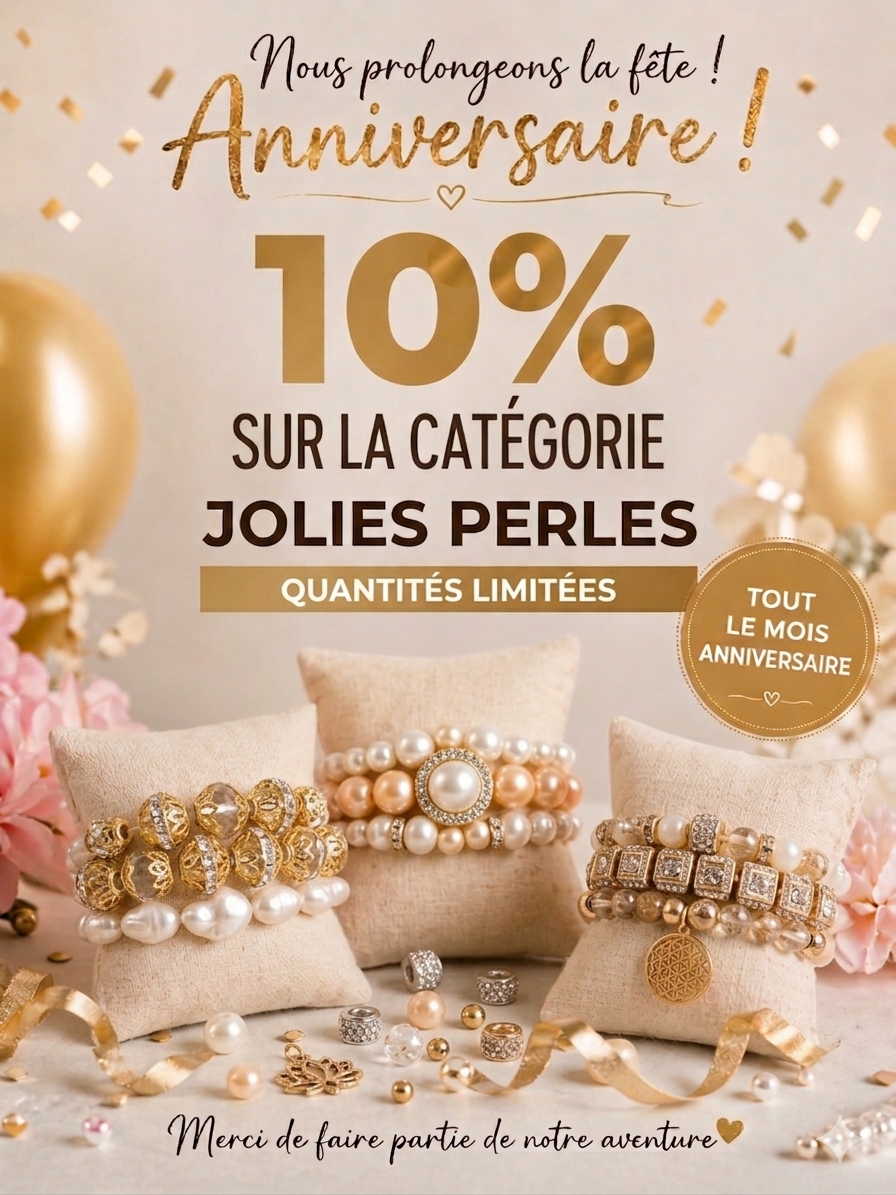 jolies perles anniversaire